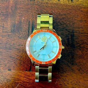 Gold Tory Burch Watch